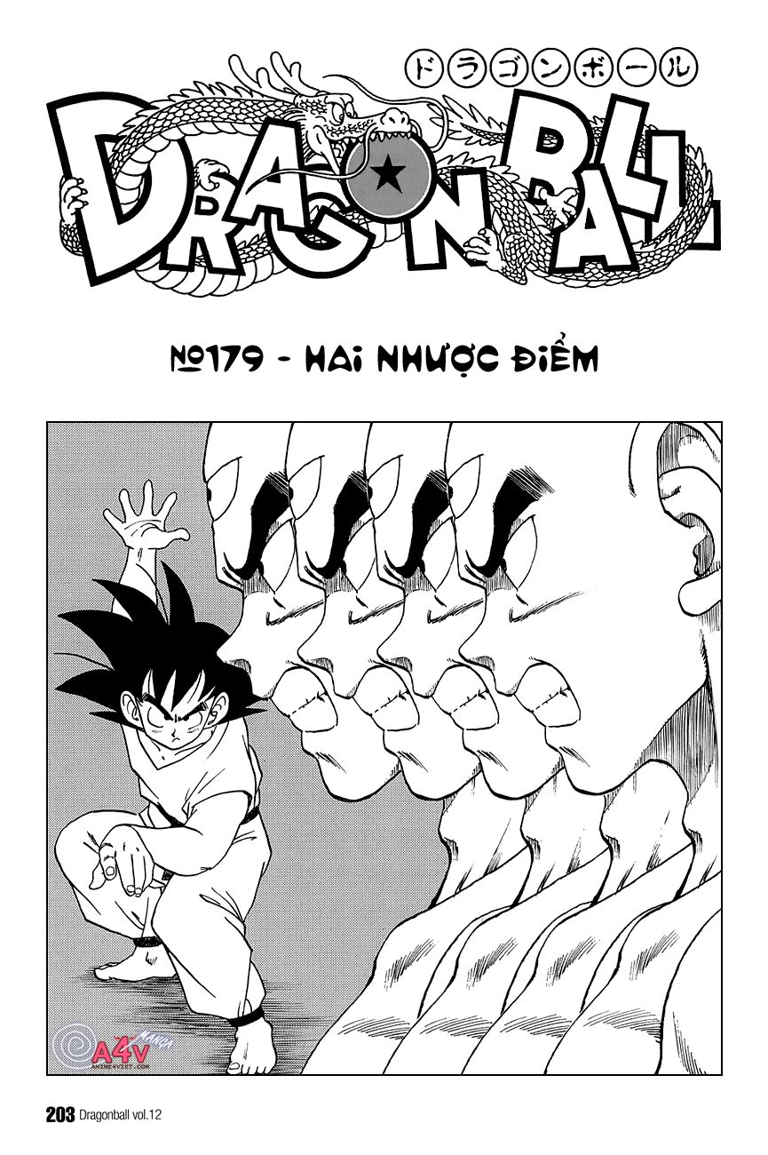 Dragon Ball - Bảy Viên Ngọc Rồng: Chapter 179