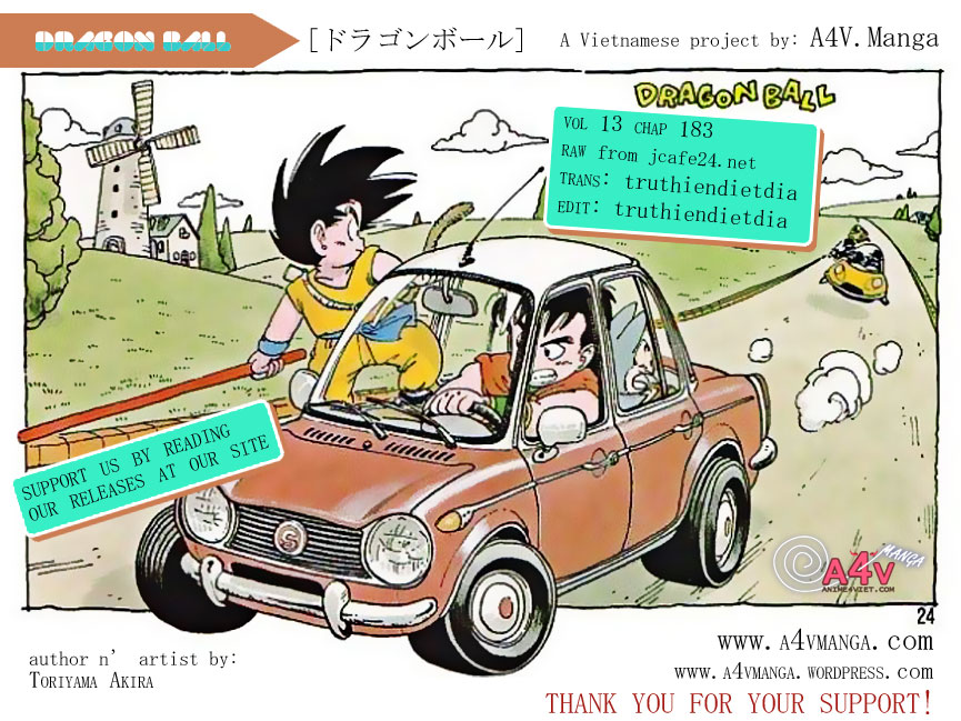Dragon Ball - Bảy Viên Ngọc Rồng: Chapter 183