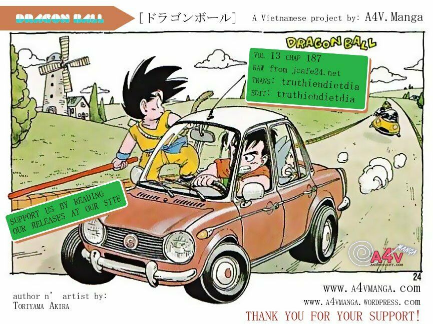 Dragon Ball - Bảy Viên Ngọc Rồng: Chapter 187