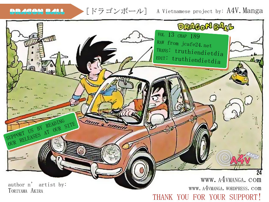 Dragon Ball - Bảy Viên Ngọc Rồng: Chapter 189
