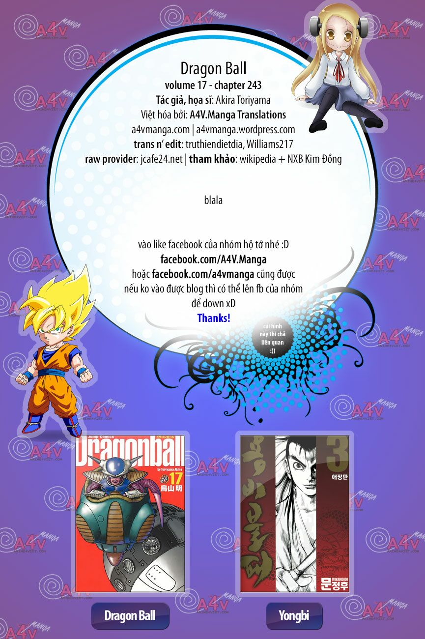 Dragon Ball - Bảy Viên Ngọc Rồng: Chapter 243