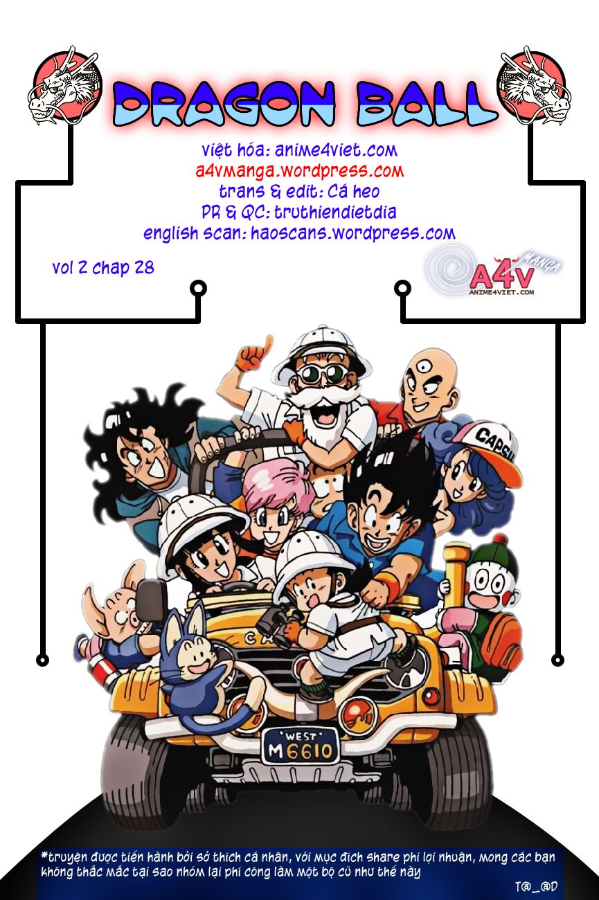 Dragon Ball - Bảy Viên Ngọc Rồng: Chapter 28