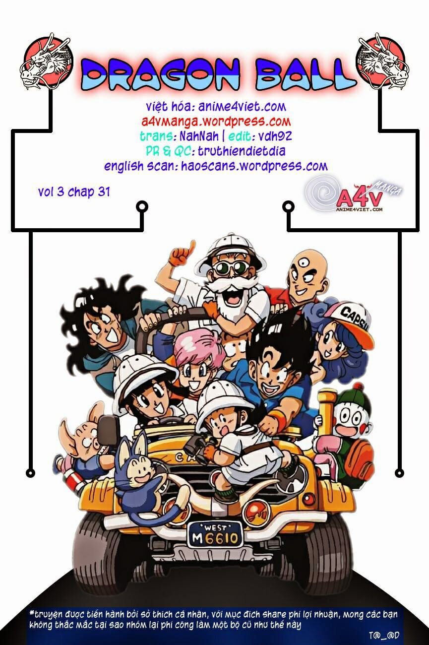 Dragon Ball - Bảy Viên Ngọc Rồng: Chapter 31