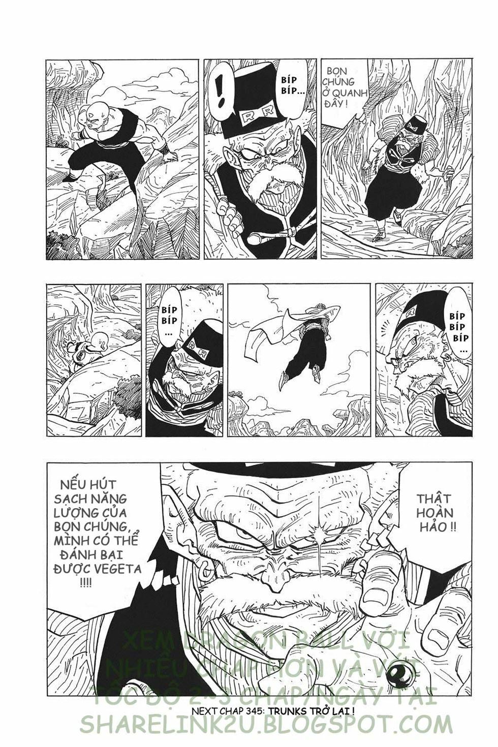 Dragon Ball - Bảy Viên Ngọc Rồng: Chapter 345