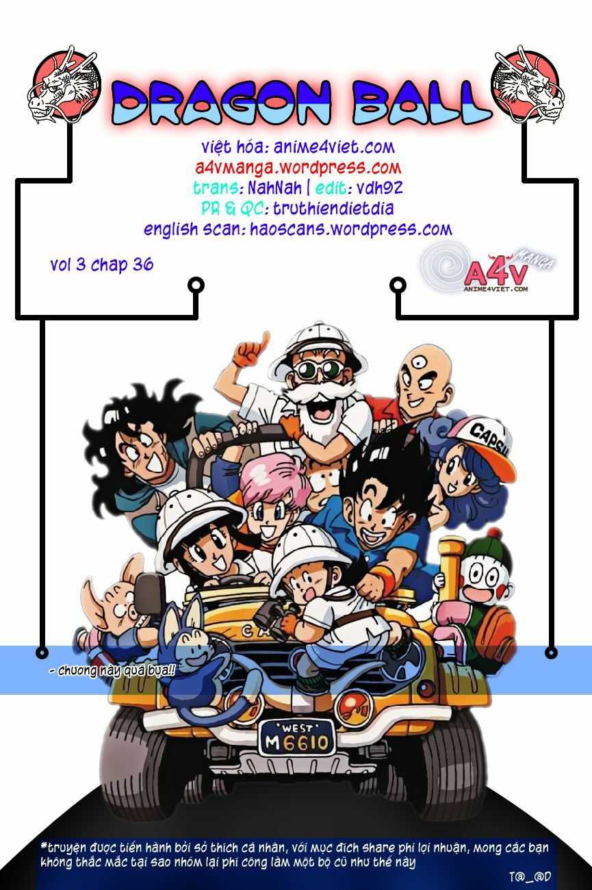 Dragon Ball - Bảy Viên Ngọc Rồng: Chapter 36