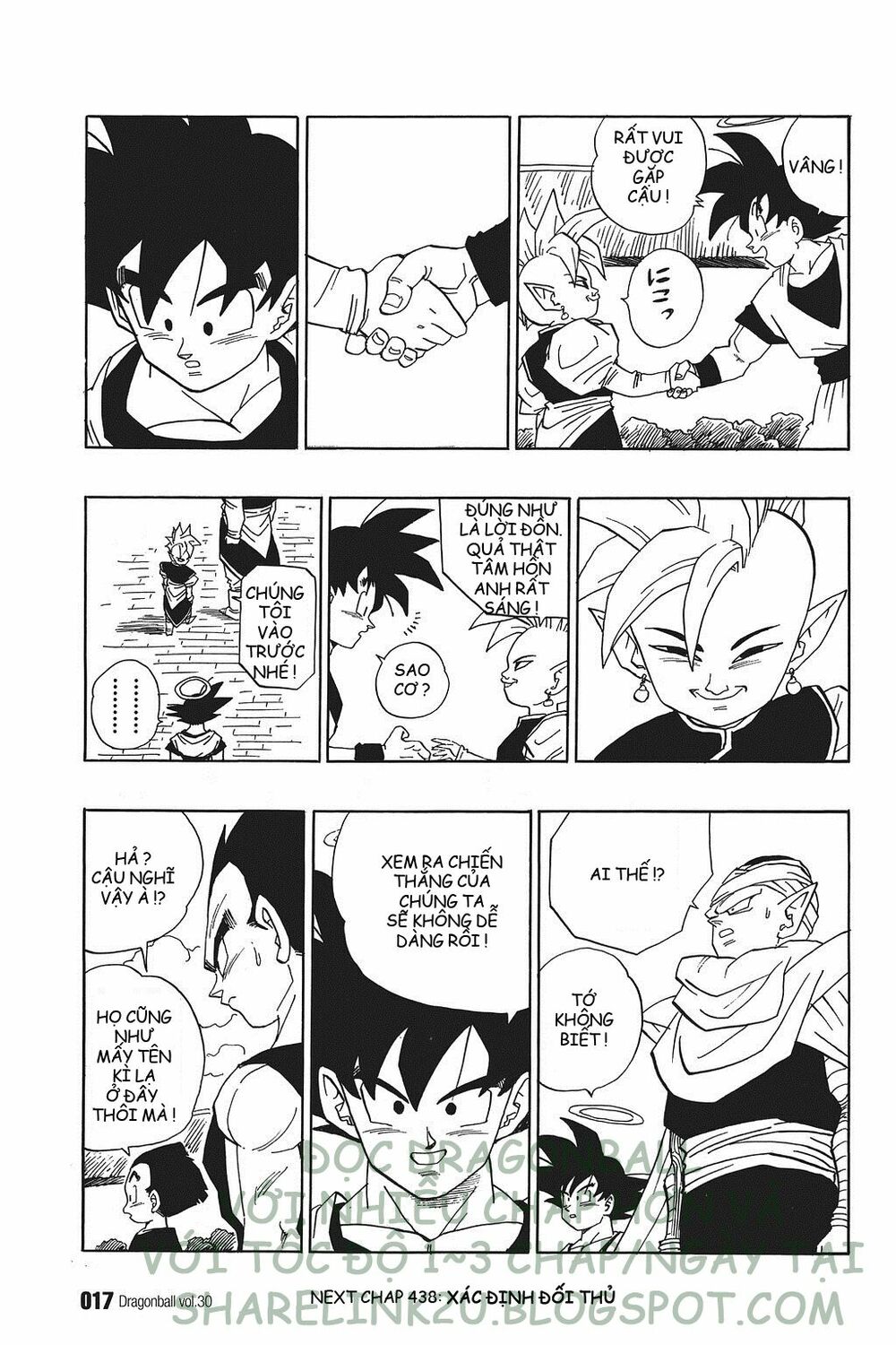 Dragon Ball - Bảy Viên Ngọc Rồng: Chapter 437