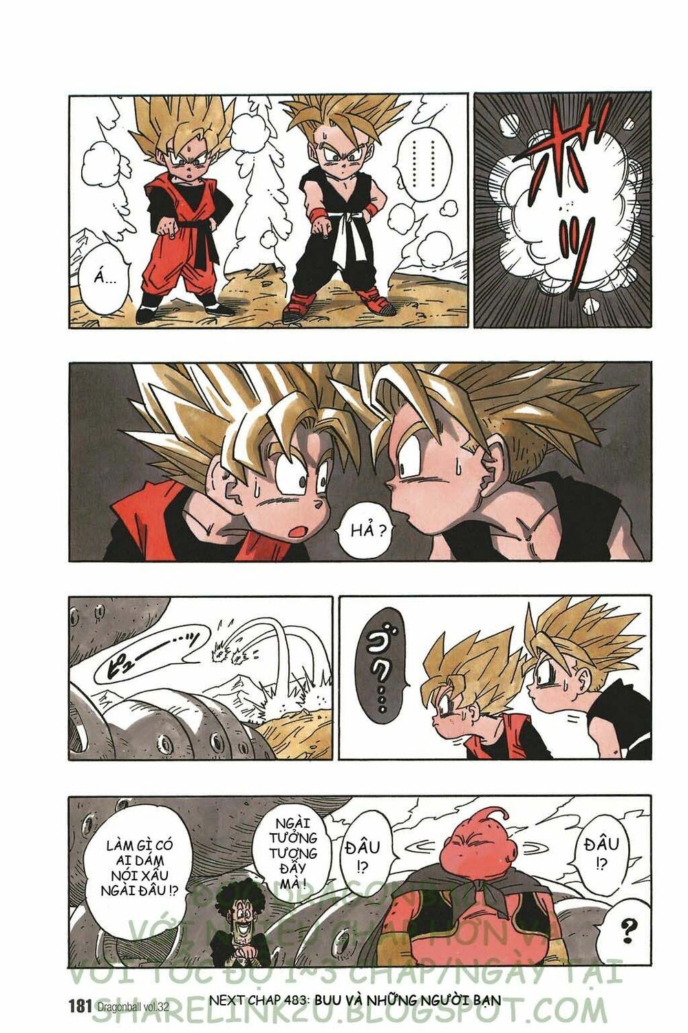 Dragon Ball - Bảy Viên Ngọc Rồng: Chapter 482