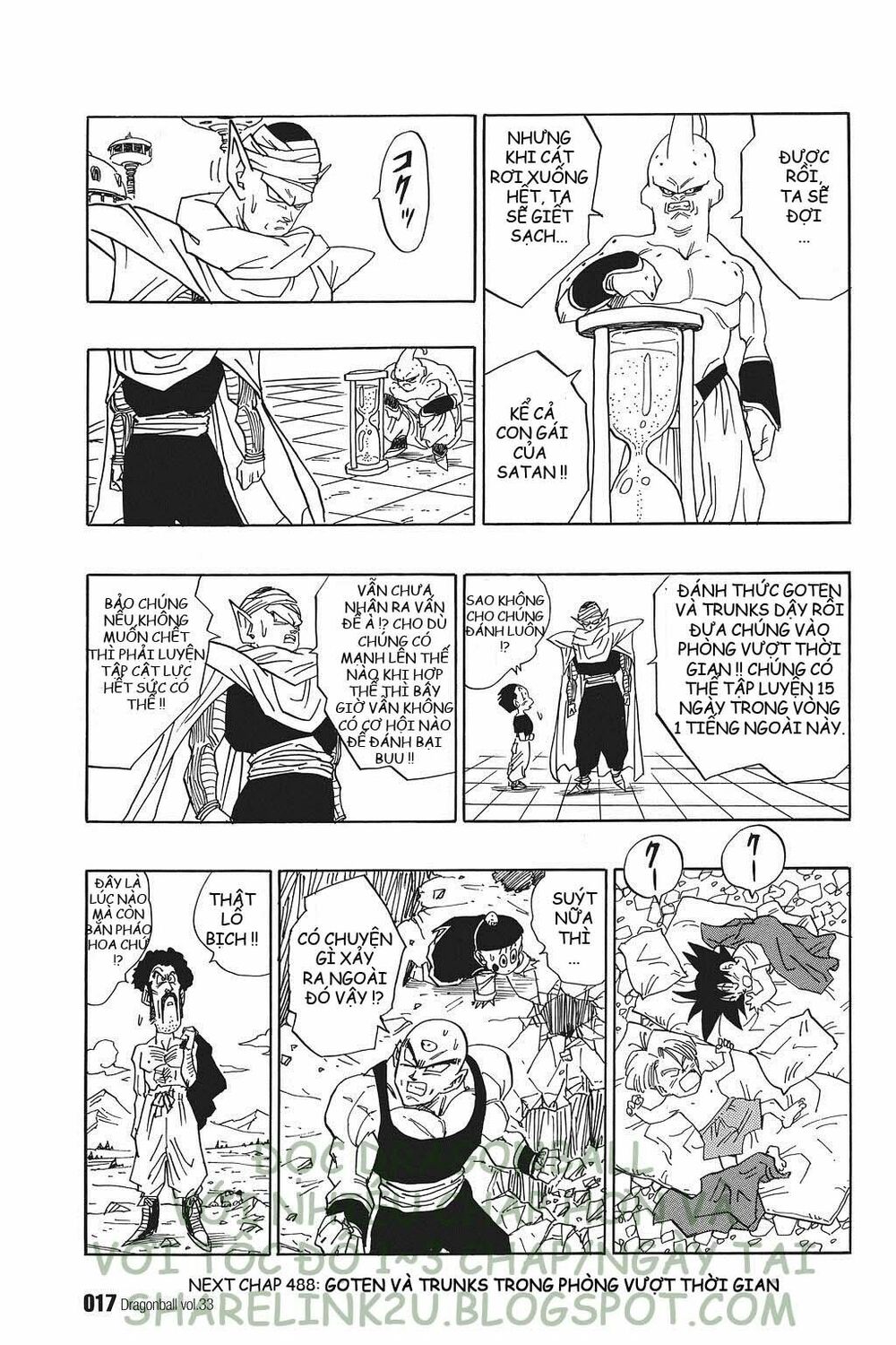 Dragon Ball - Bảy Viên Ngọc Rồng: Chapter 487