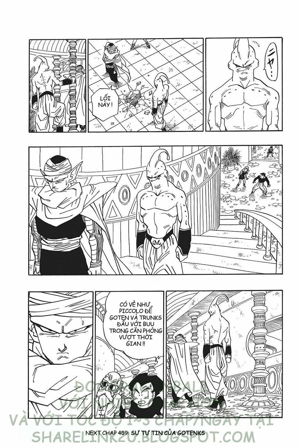 Dragon Ball - Bảy Viên Ngọc Rồng: Chapter 488