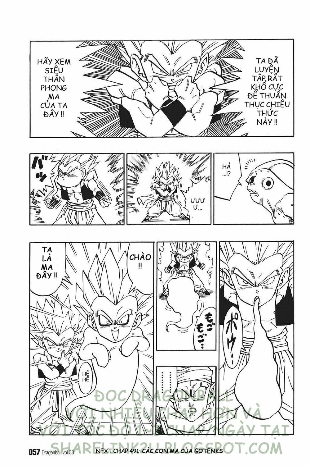 Dragon Ball - Bảy Viên Ngọc Rồng: Chapter 490