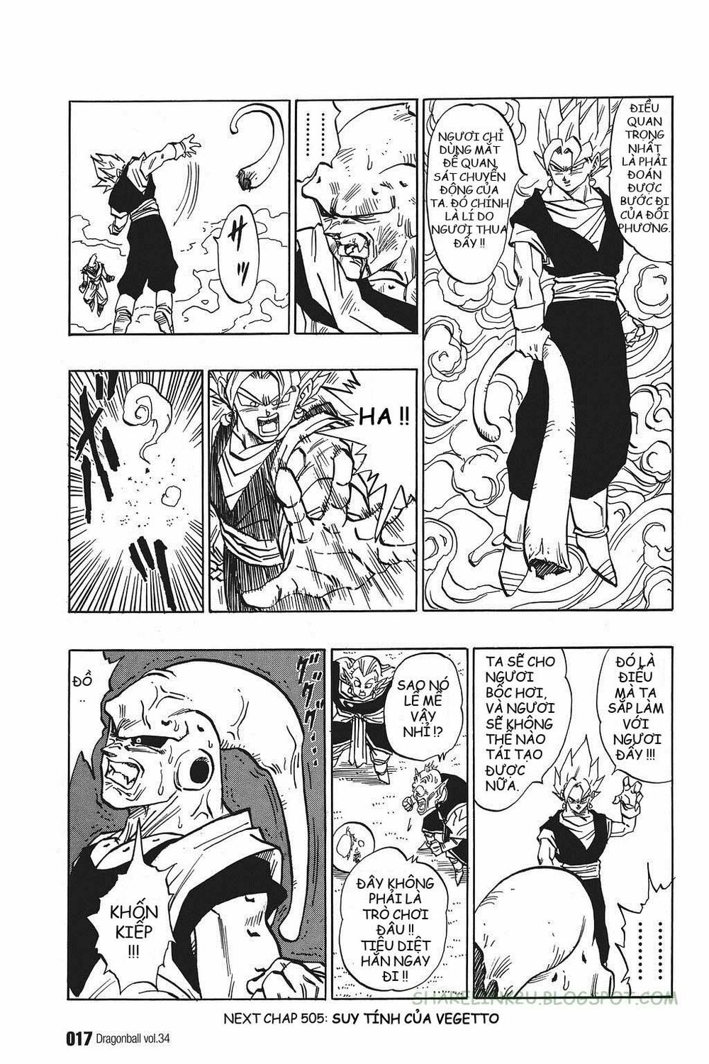 Dragon Ball - Bảy Viên Ngọc Rồng: Chapter 504