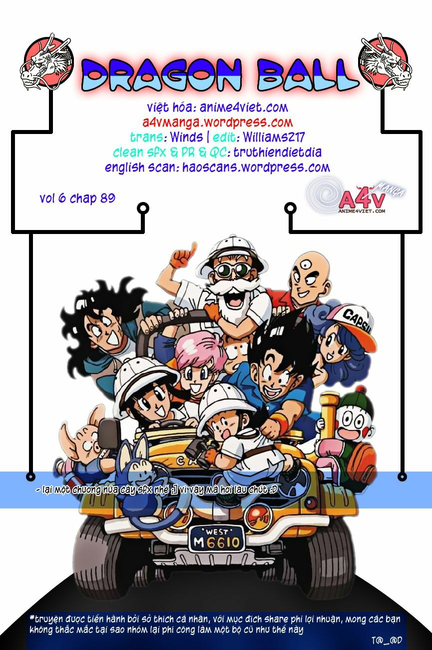 Dragon Ball - Bảy Viên Ngọc Rồng: Chapter 89