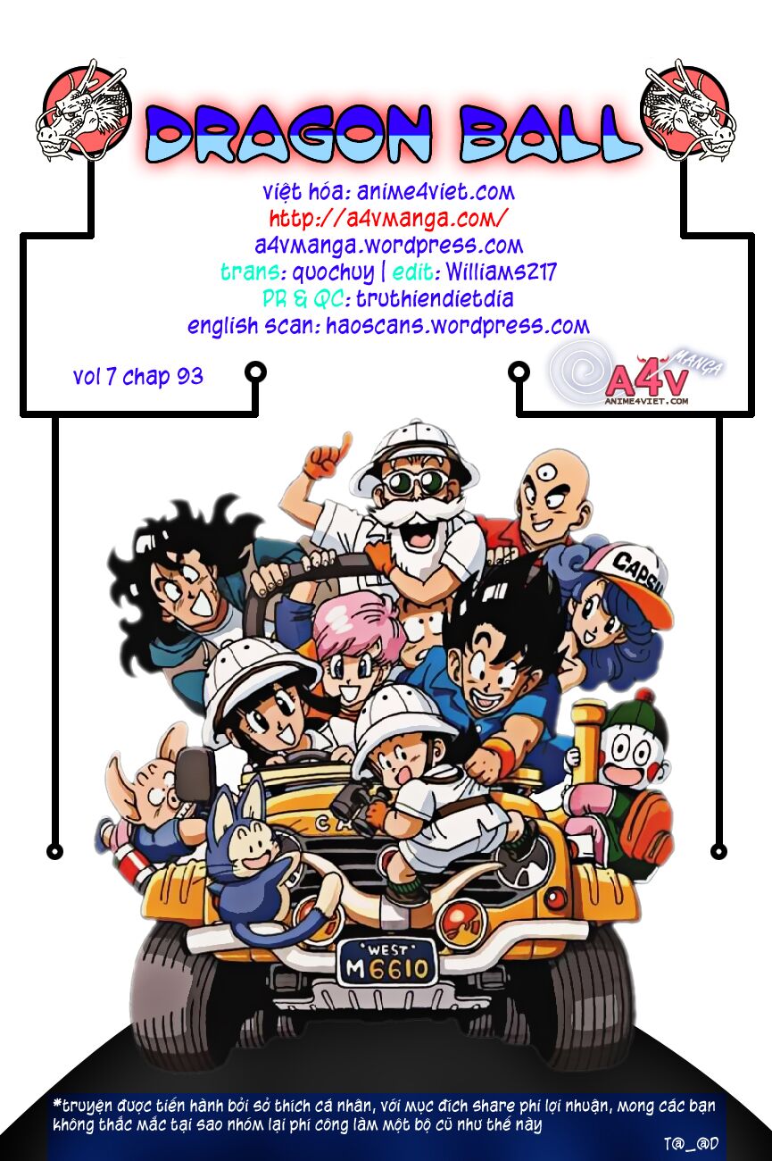 Dragon Ball - Bảy Viên Ngọc Rồng: Chapter 93