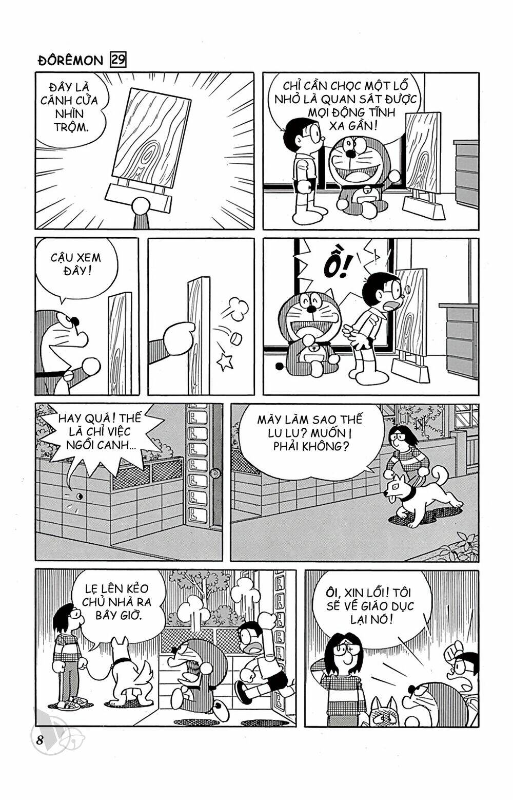 Doraemon: Chapter 515: Cánh cửa nhìn trộm (Tập 29)