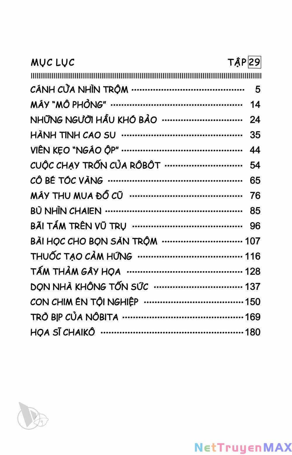 Doraemon: Chapter 530: Tập 29 (đang bổ sung tập 21 cho đúng vị trí, đừng hỏi)