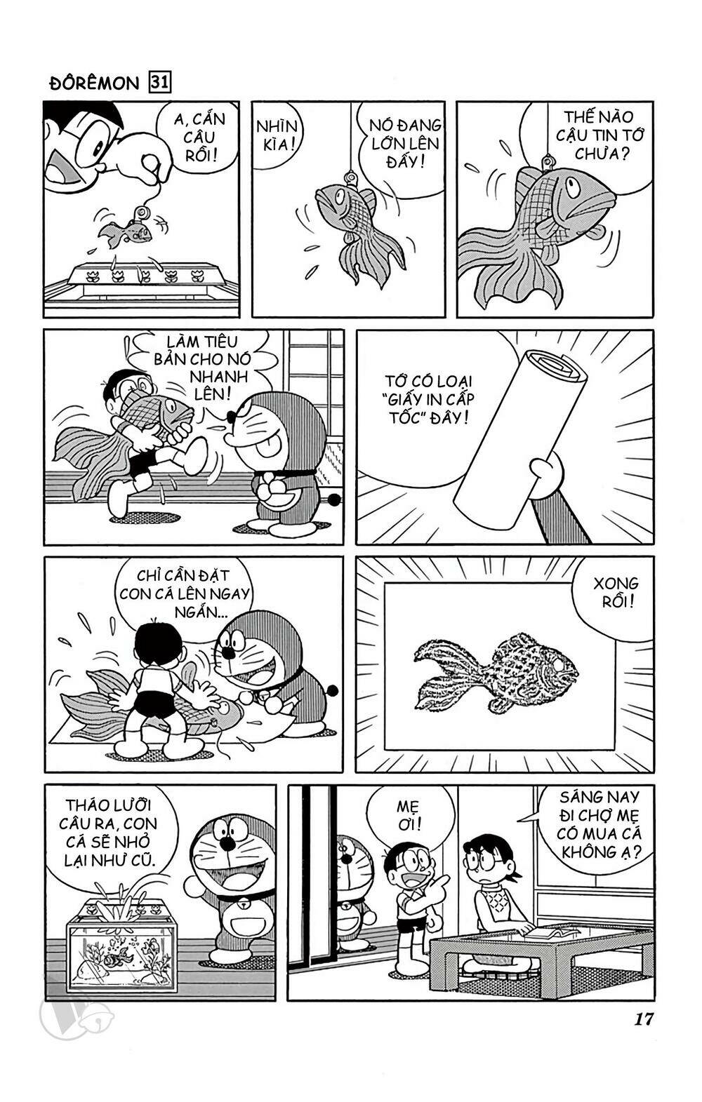 Doraemon: Chapter 549: Câu nhầm thủy quái