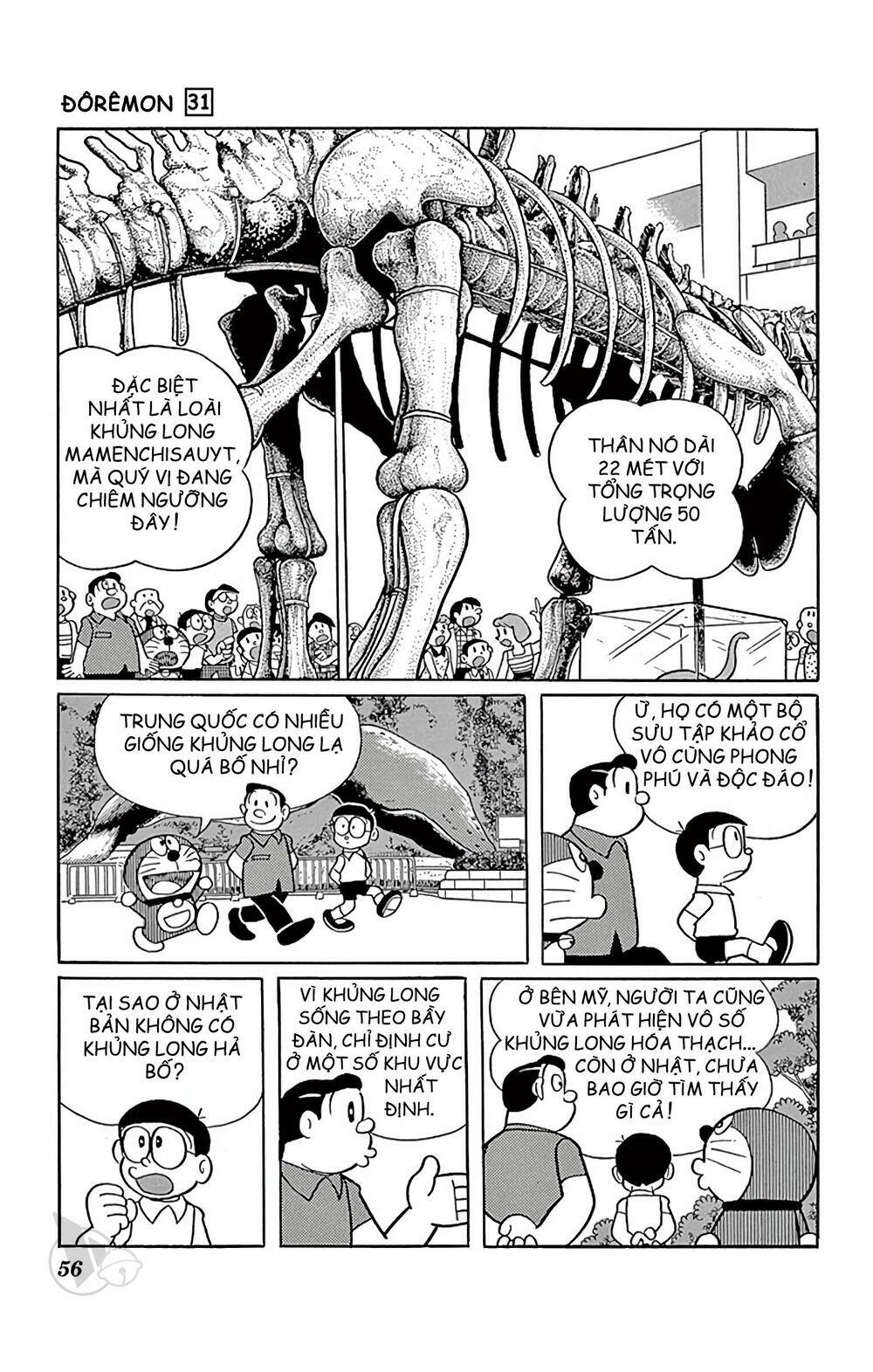 Doraemon: Chapter 553: Chuyến di cư của khủng long