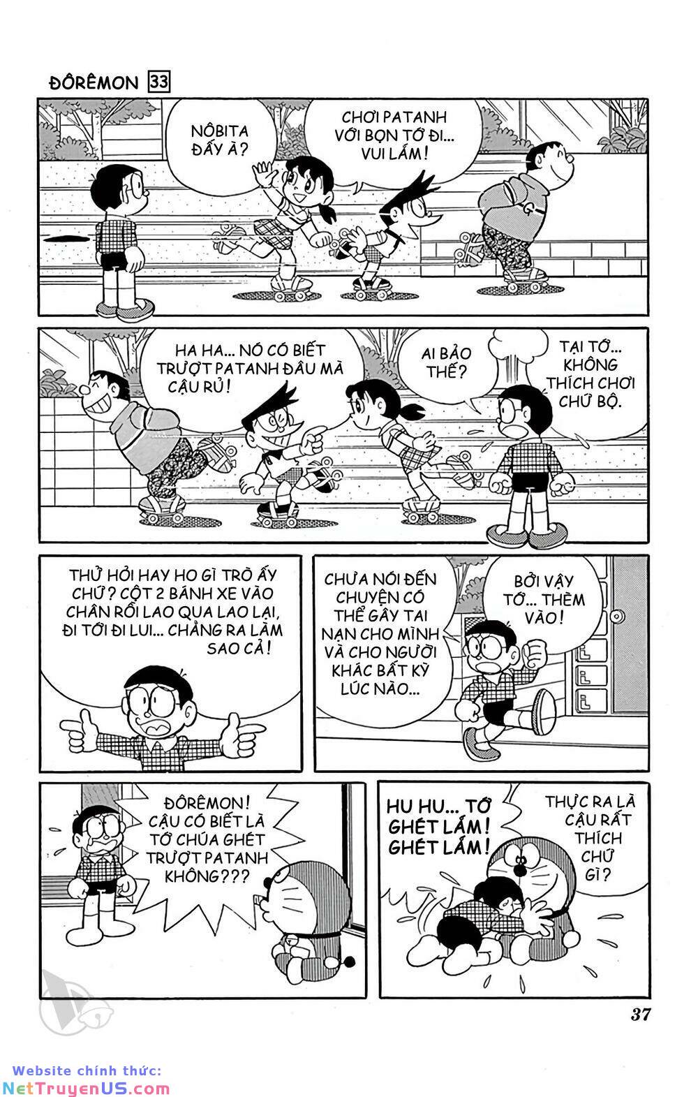 Doraemon: Chapter 586: Nghệ thuật trượt patanh