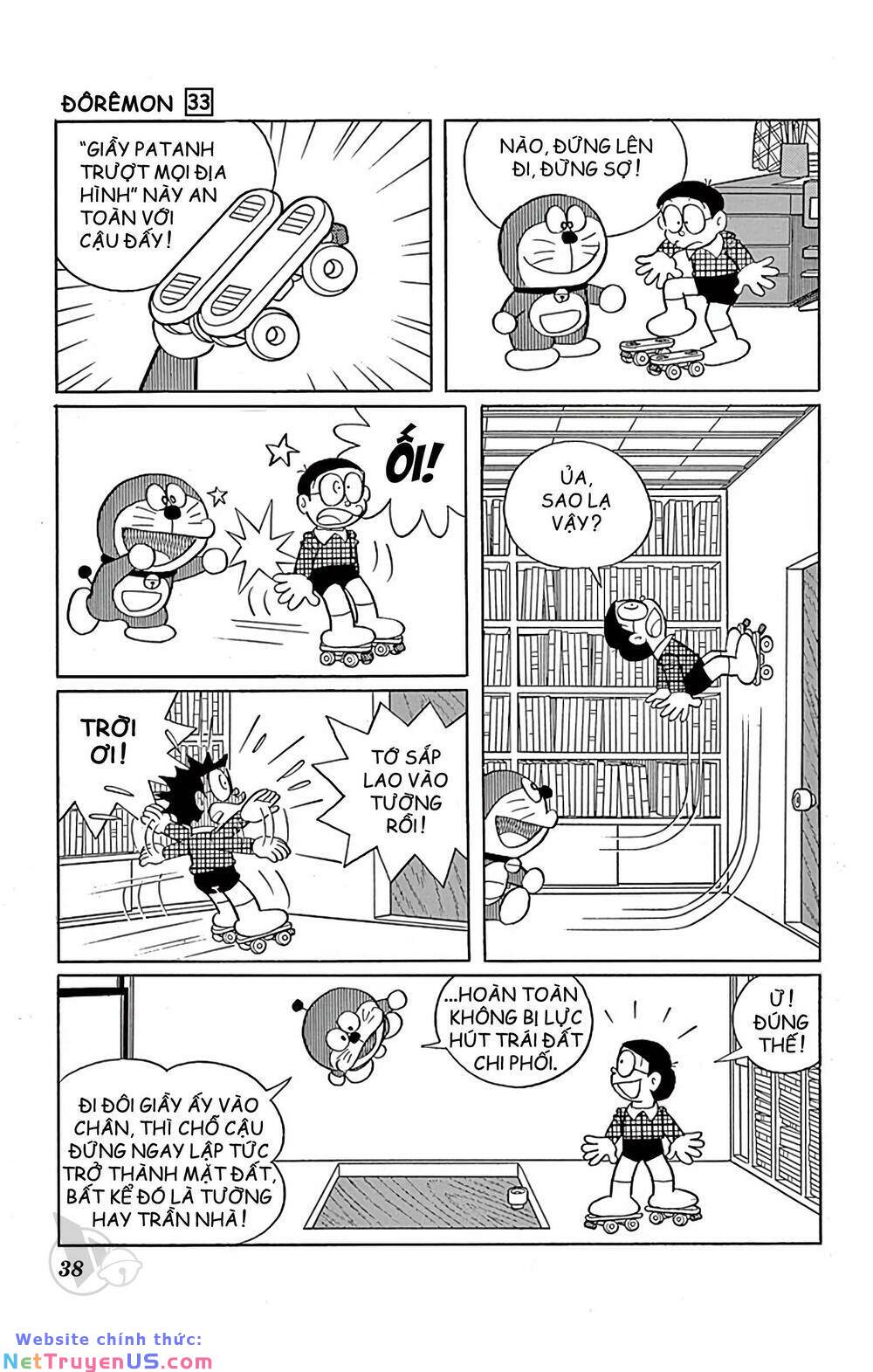 Doraemon: Chapter 586: Nghệ thuật trượt patanh