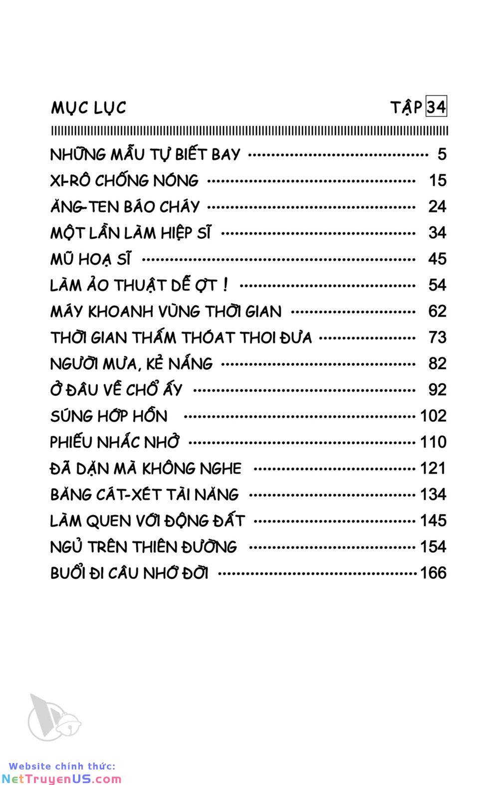 Doraemon: Chapter 600: Những mẫu tự biết bay (Tập 34)