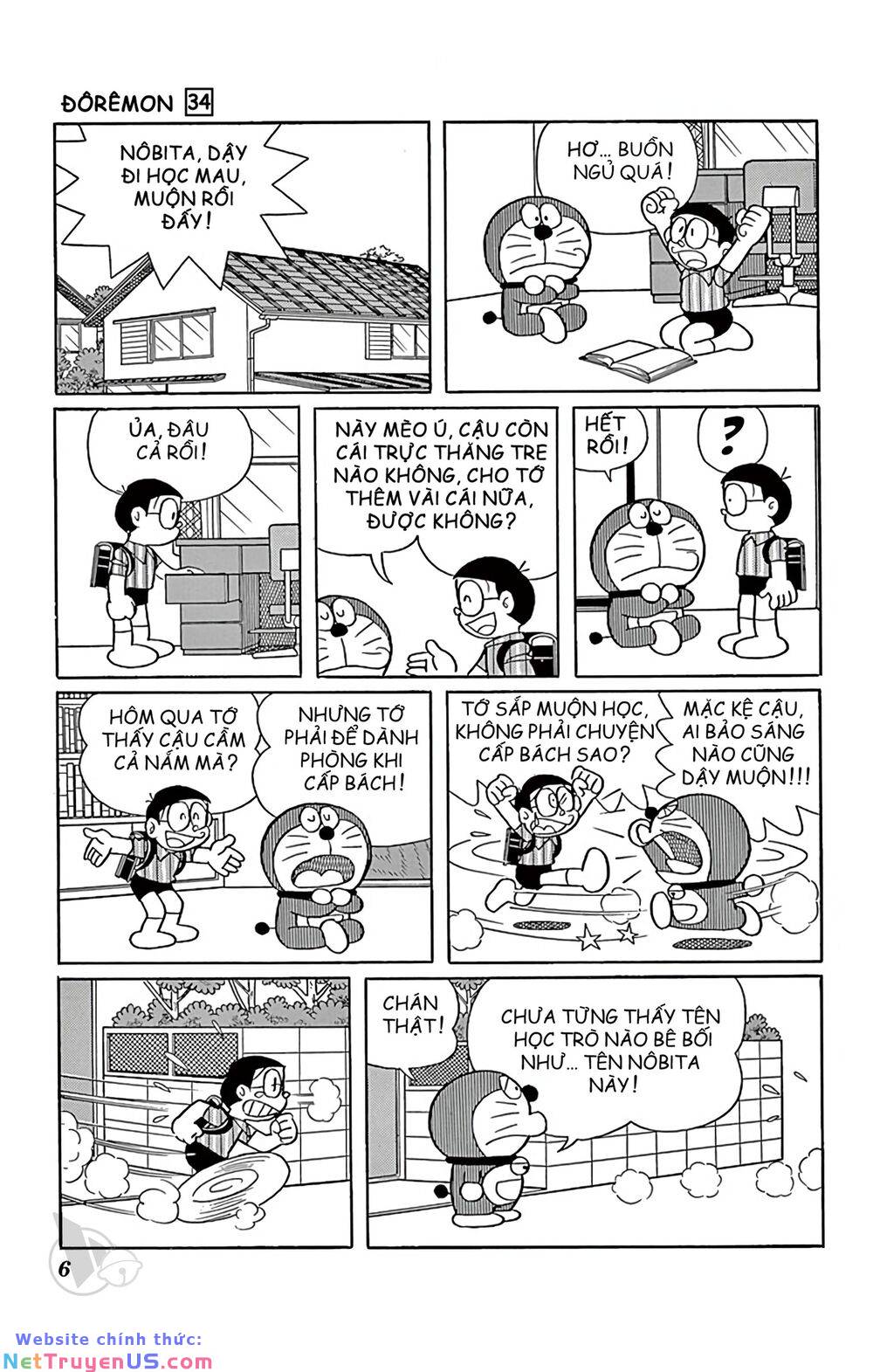 Doraemon: Chapter 600: Những mẫu tự biết bay (Tập 34)