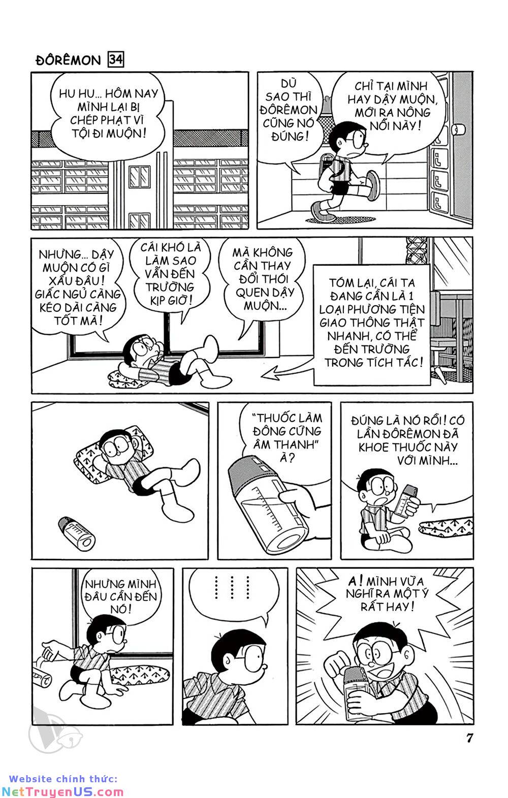 Doraemon: Chapter 600: Những mẫu tự biết bay (Tập 34)