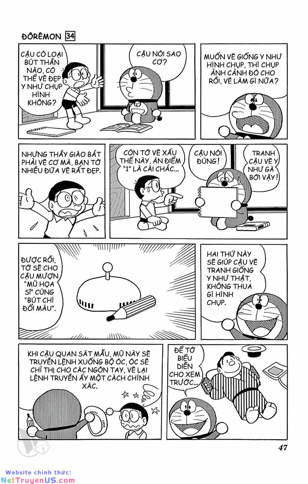 Doraemon: Chapter 604: Mũ họa sĩ