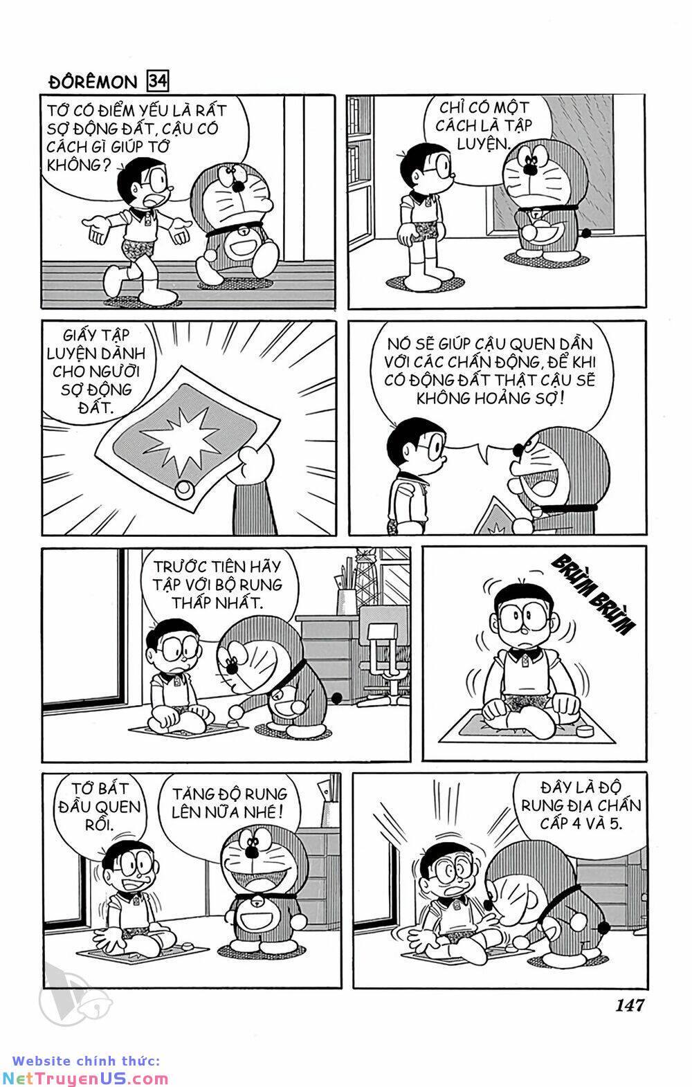 Doraemon: Chapter 615: Làm quen với động đất