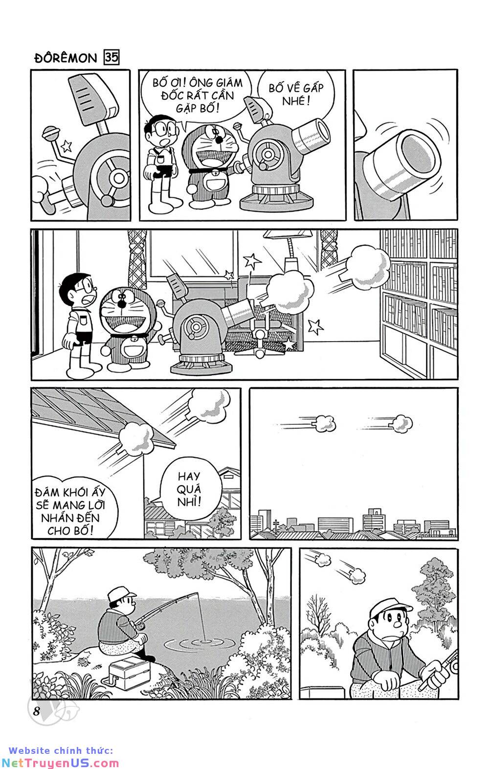 Doraemon: Chapter 618: Đại bác truyền tin (Tập 35)