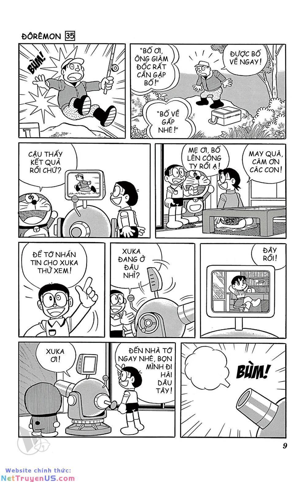 Doraemon: Chapter 618: Đại bác truyền tin (Tập 35)