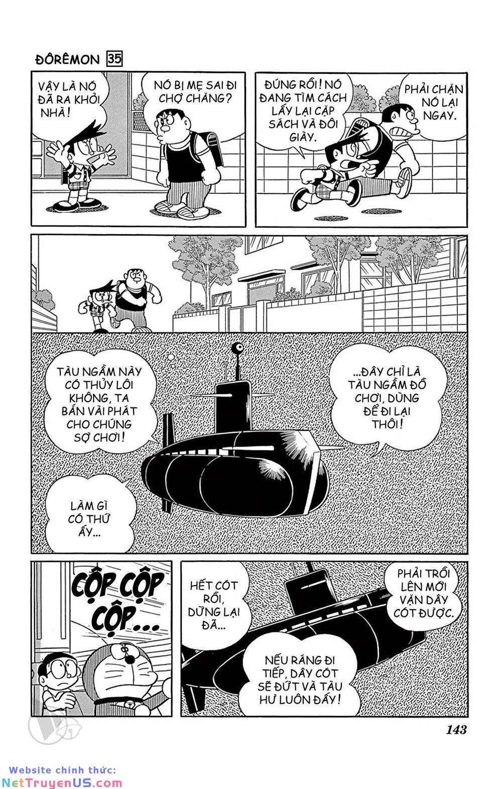 Doraemon: Chapter 632: Tàu ngầm xuyên lòng đất