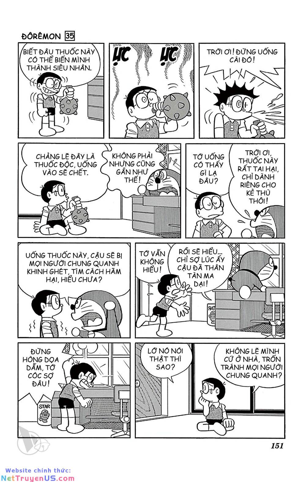 Doraemon: Chapter 634: Chai thuốc khó ưa