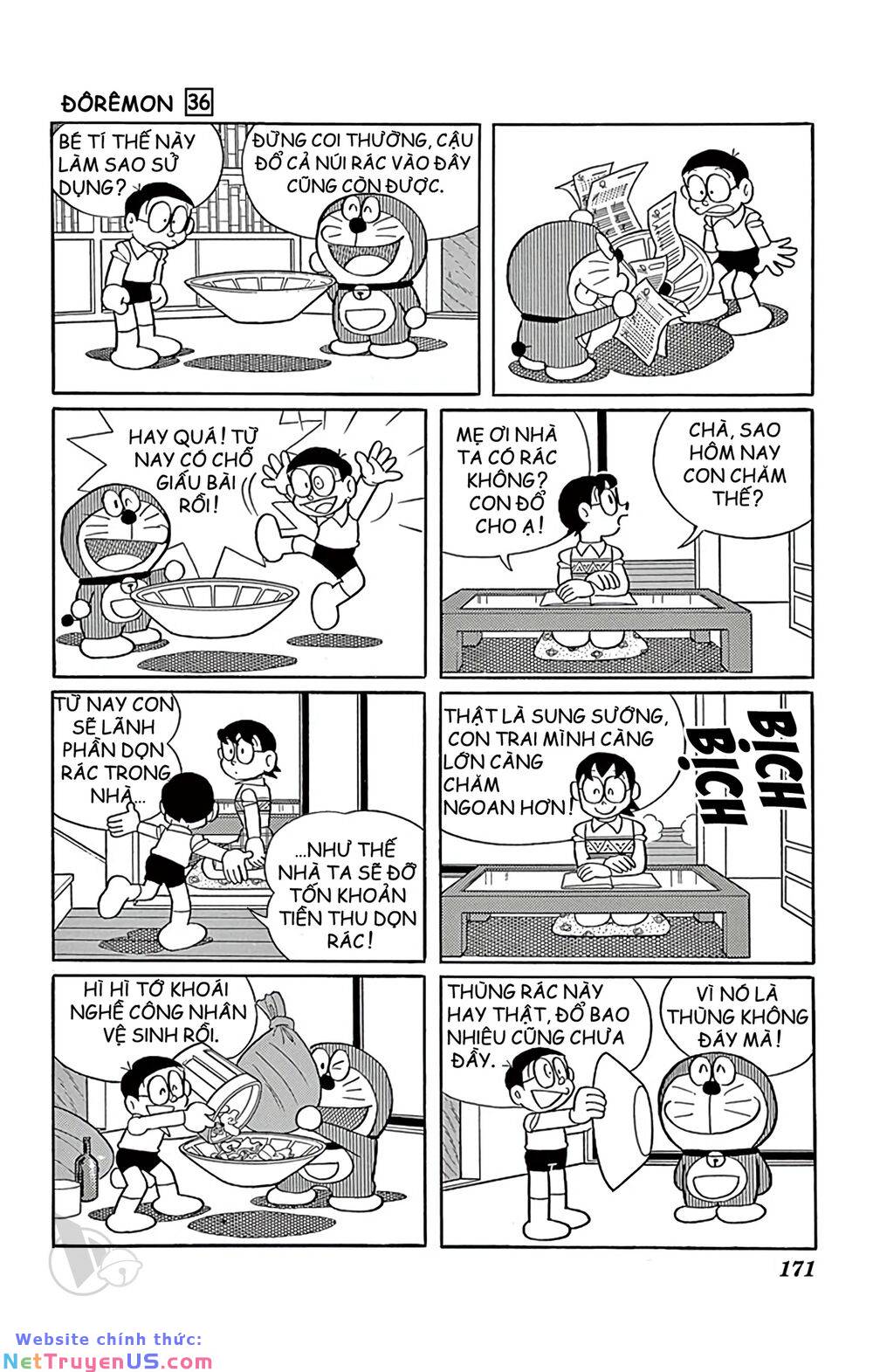 Doraemon: Chapter 655: Ông thần rác