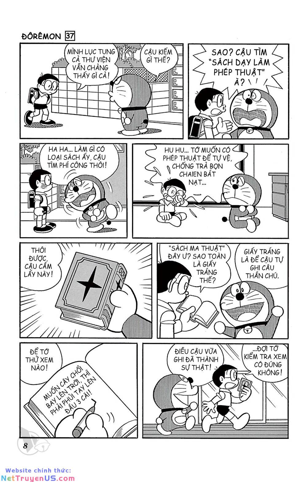 Doraemon: Chapter 656: Cuốn sách ma thuật (Tập 37)