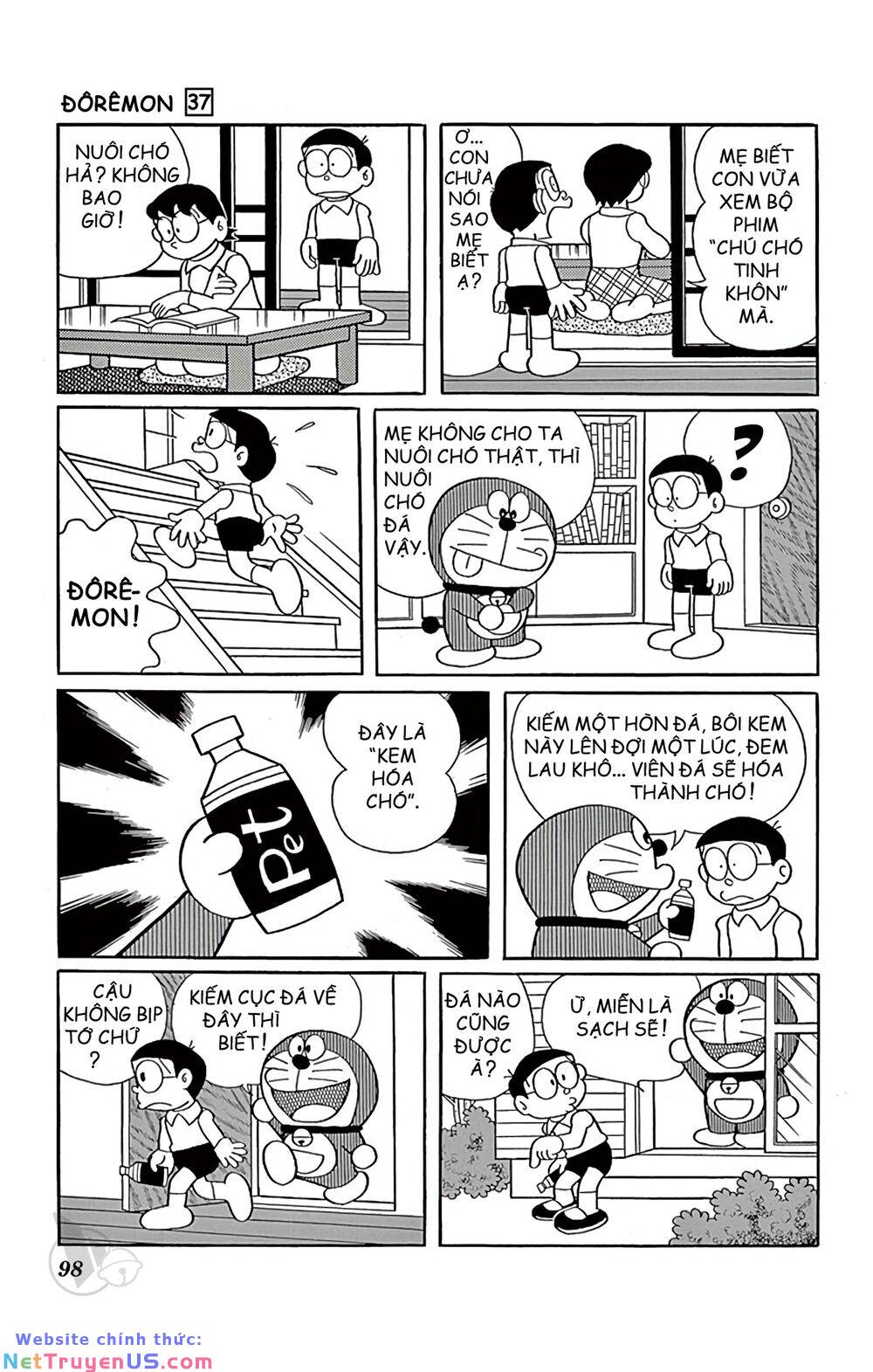 Doraemon: Chapter 666: Phong trào "Nuôi chó đá"