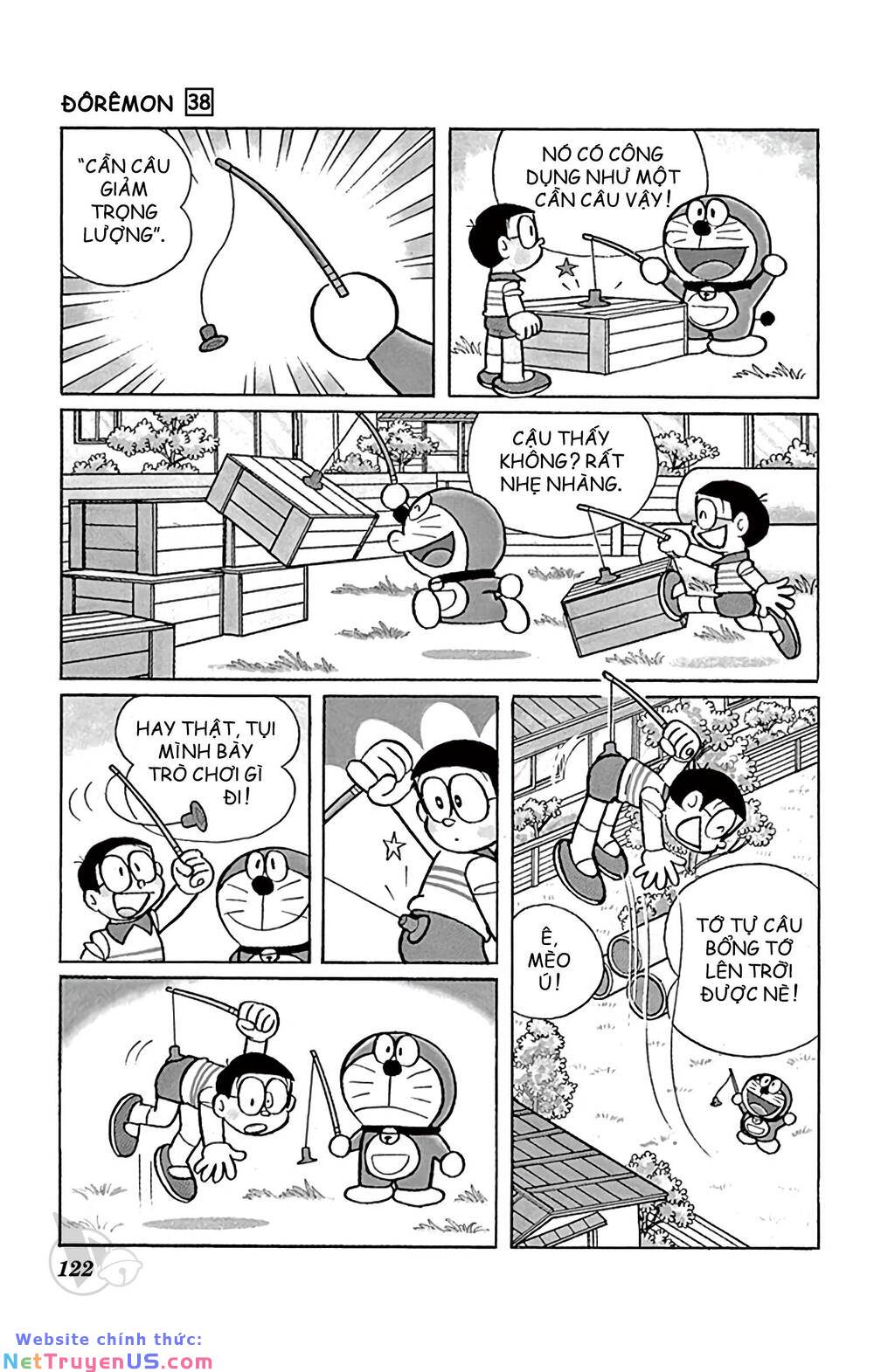 Doraemon: Chapter 688: Bay bổng bằng... cần câu!