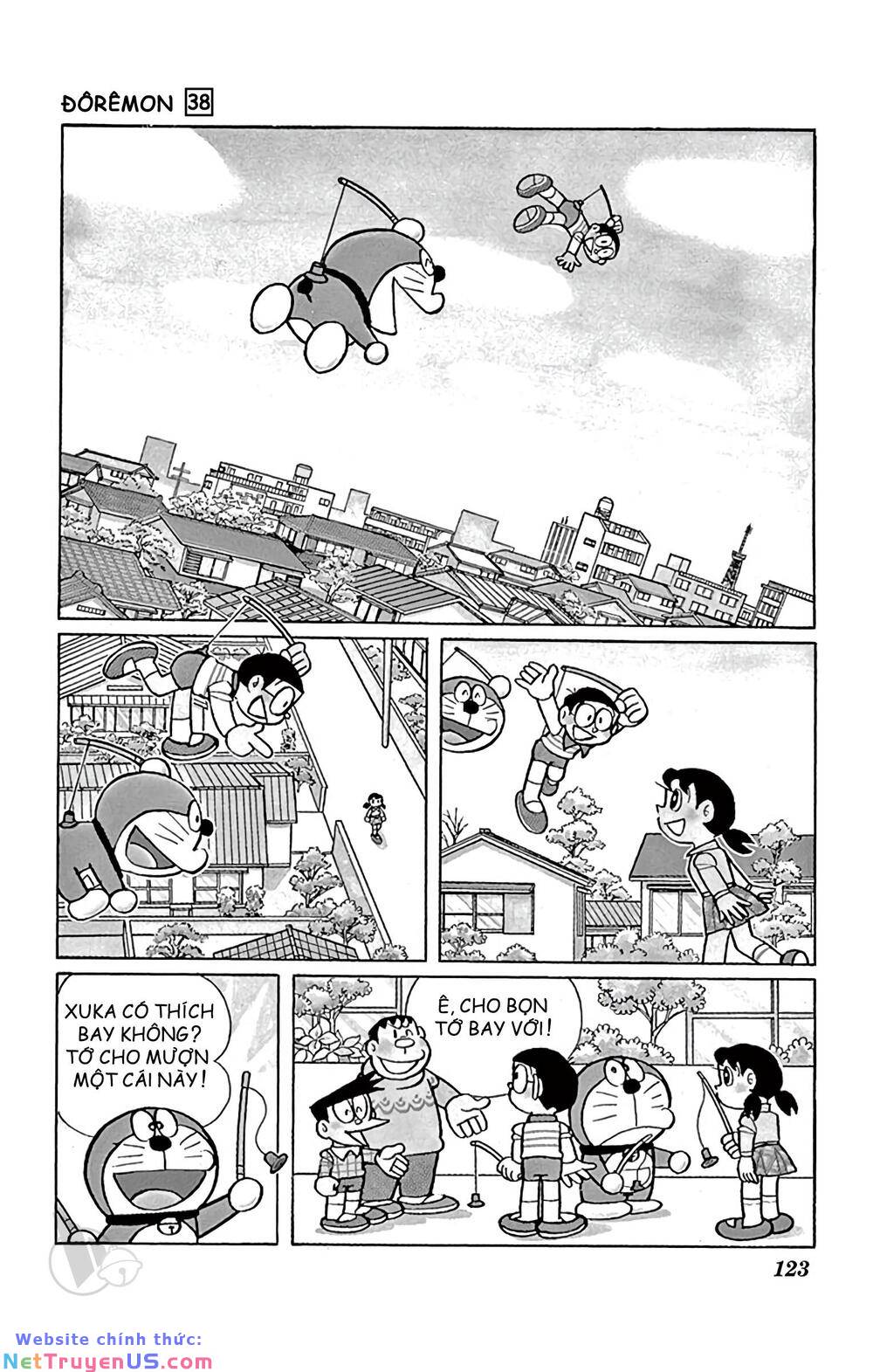 Doraemon: Chapter 688: Bay bổng bằng... cần câu!