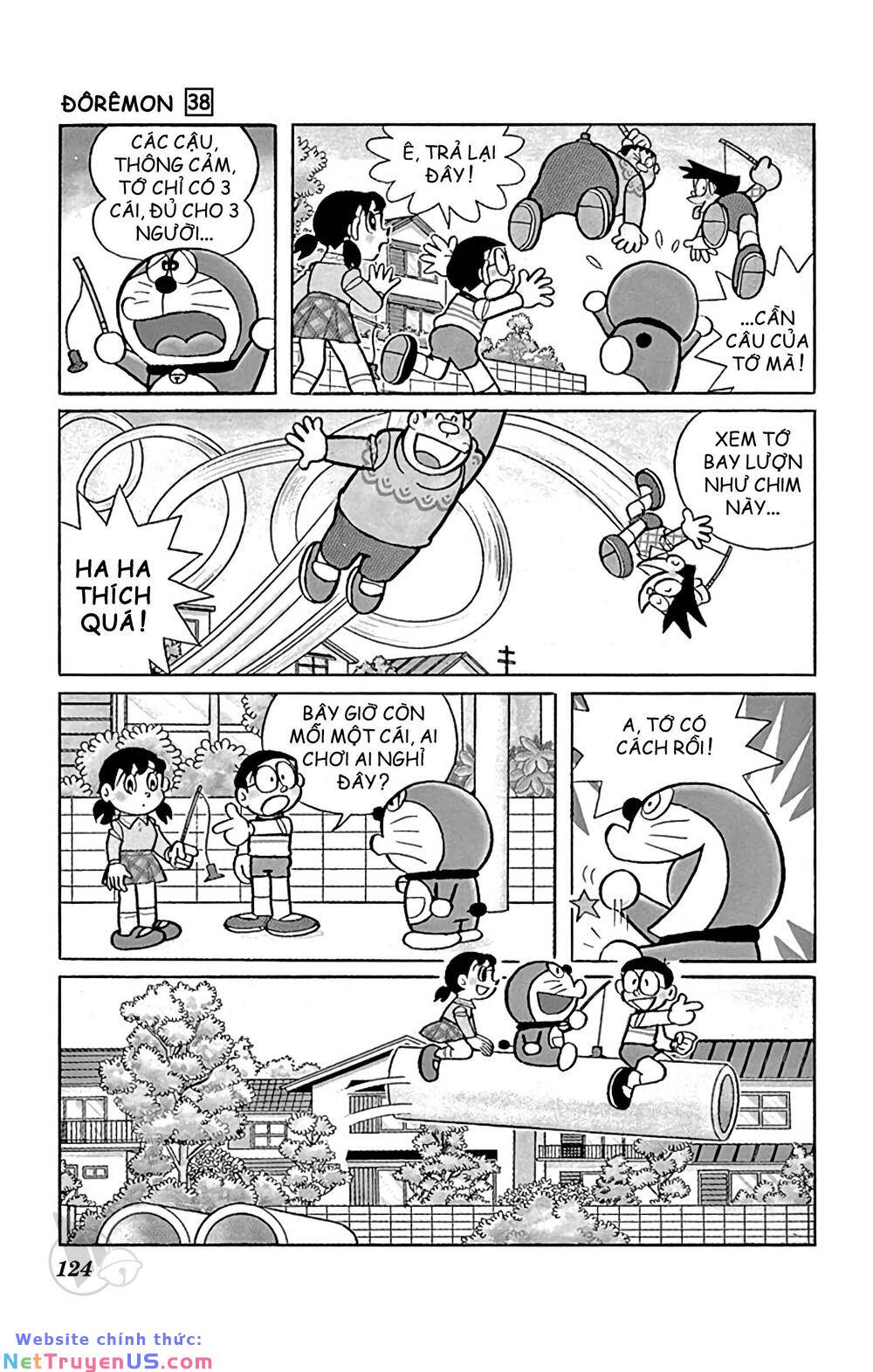 Doraemon: Chapter 688: Bay bổng bằng... cần câu!
