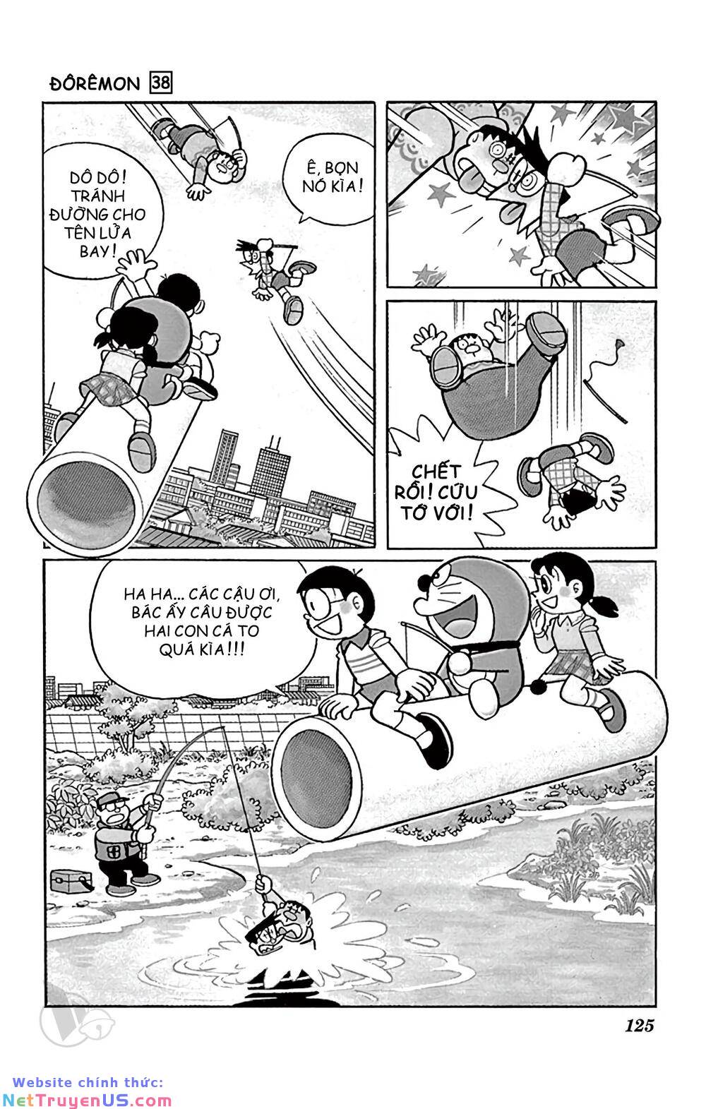 Doraemon: Chapter 688: Bay bổng bằng... cần câu!