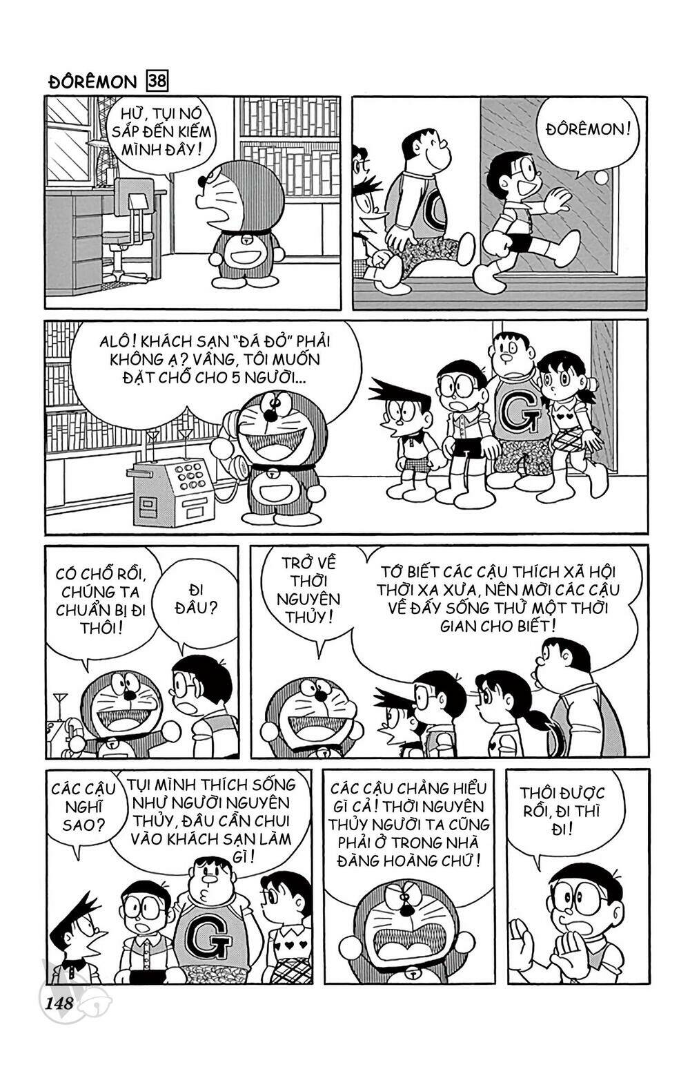 Doraemon: Chapter 690: Khách sạn thời kỳ đồ đá