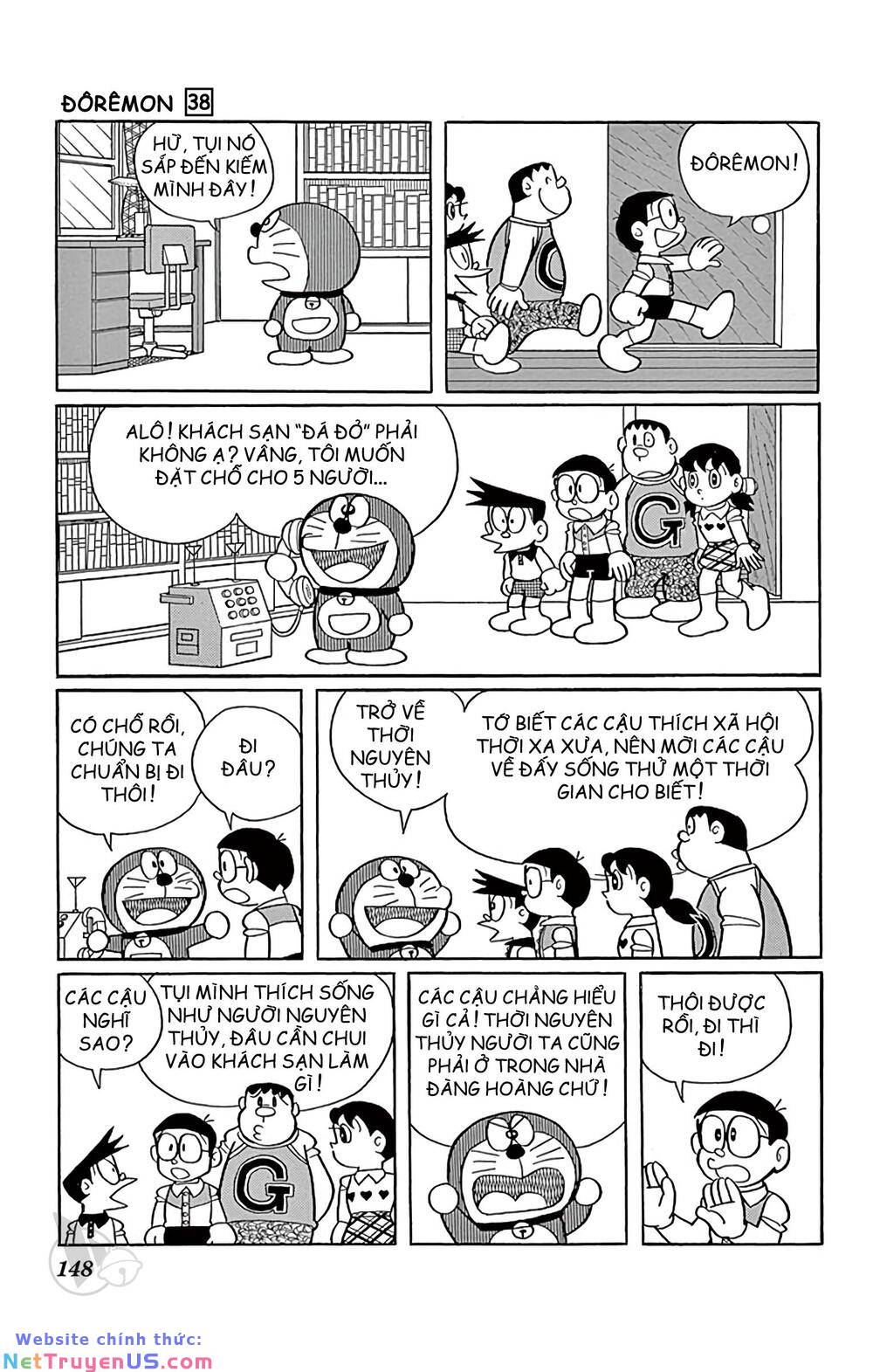Doraemon: Chapter 691: Khách sạn thời kỳ đồ đá