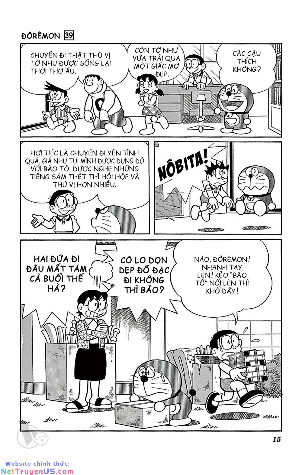 Doraemon: Chapter 694: Lạc vào xứ thần tiên (Tập 39)