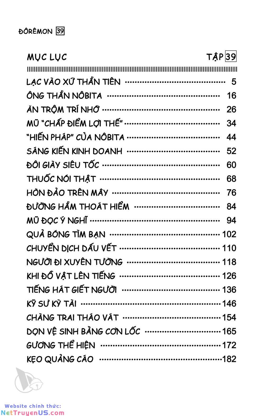 Doraemon: Chapter 694: Lạc vào xứ thần tiên (Tập 39)