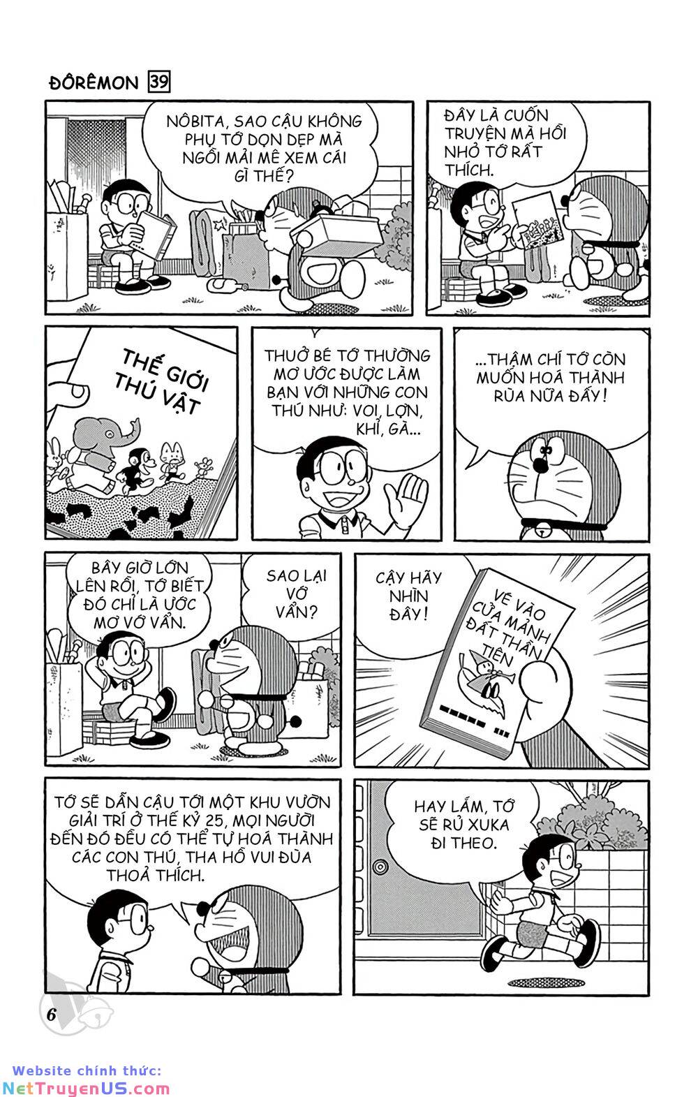 Doraemon: Chapter 694: Lạc vào xứ thần tiên (Tập 39)