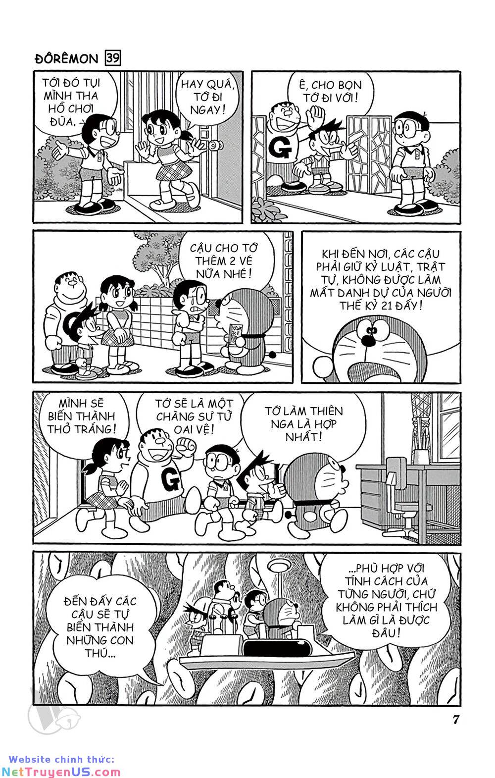 Doraemon: Chapter 694: Lạc vào xứ thần tiên (Tập 39)