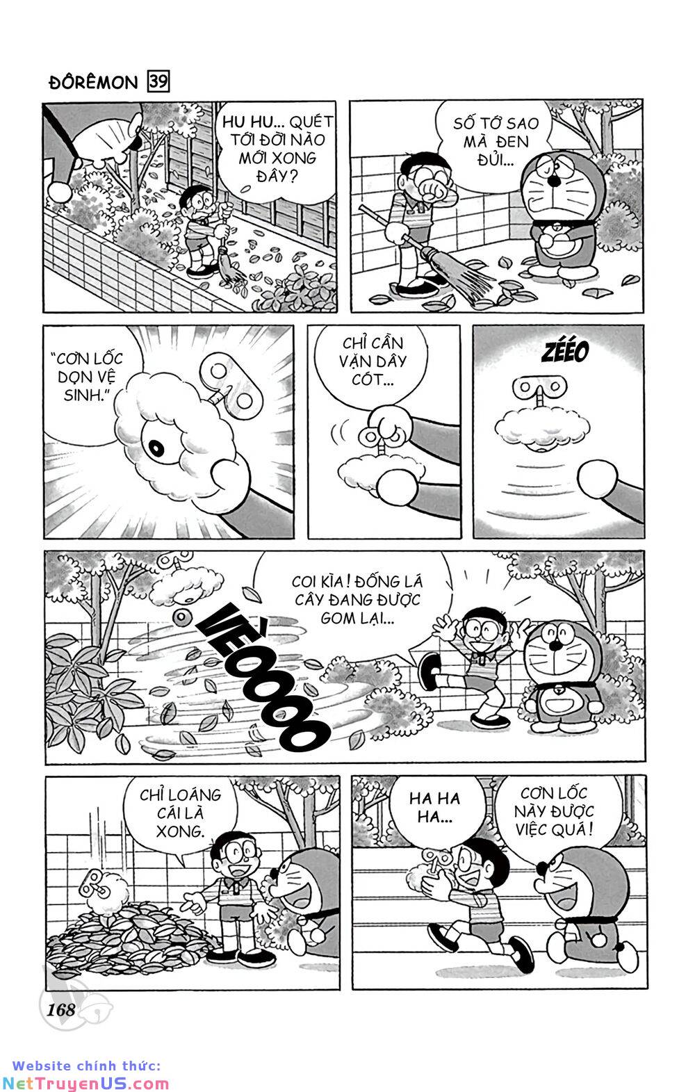 Doraemon: Chapter 712: Dọn vệ sinh bằng cơn lốc