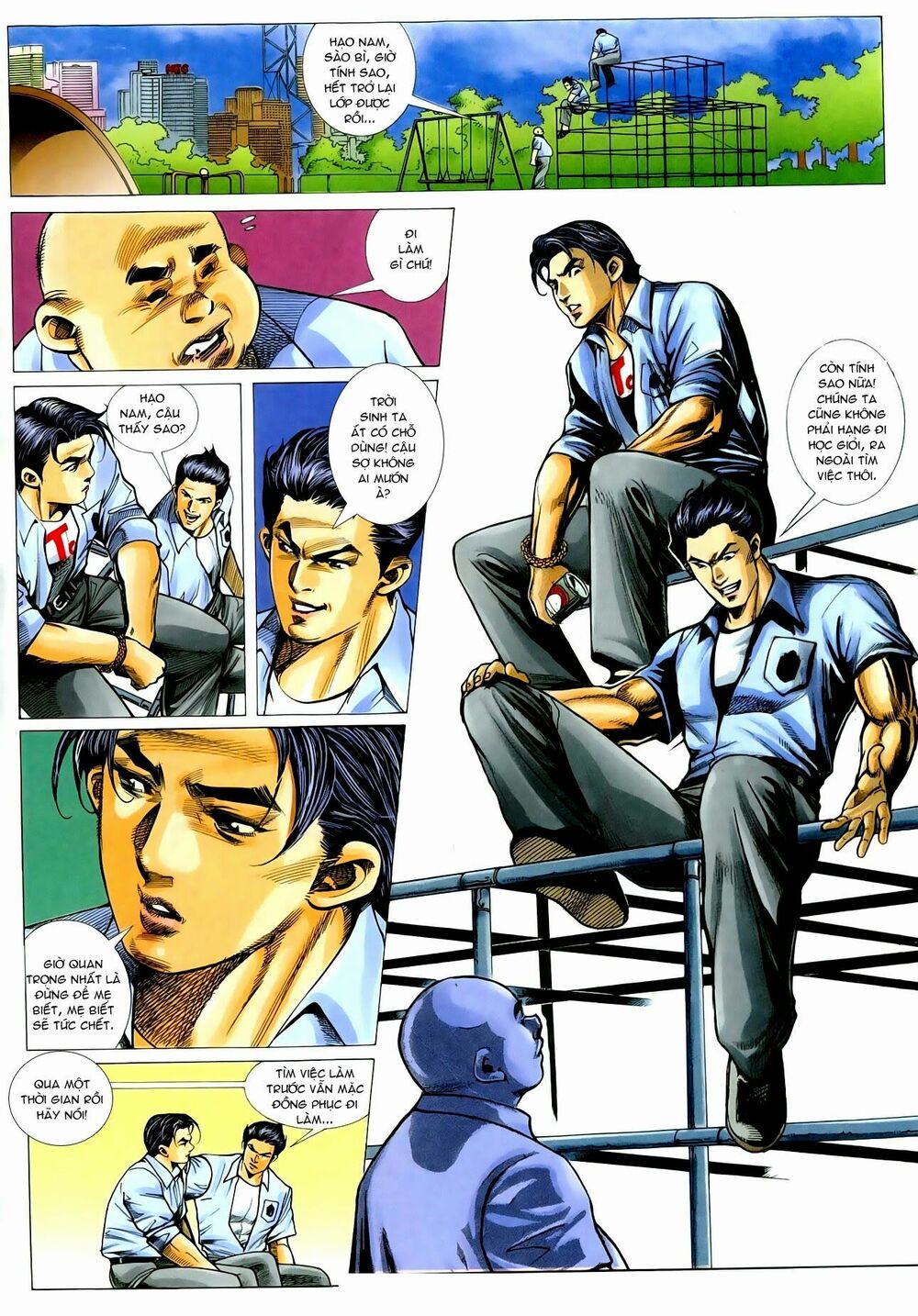 Thiếu niên Trần Hạo Nam: Chapter 3: Sơ nhập giang hồ