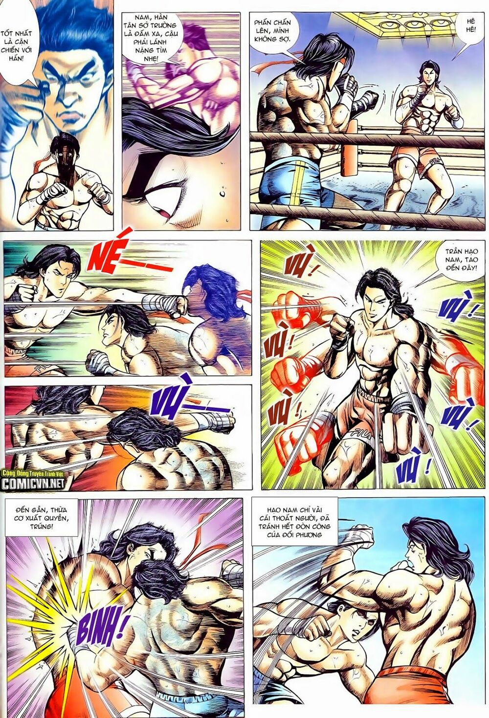 Thiếu niên Trần Hạo Nam: Chapter 66: Võ đài đẫm máu