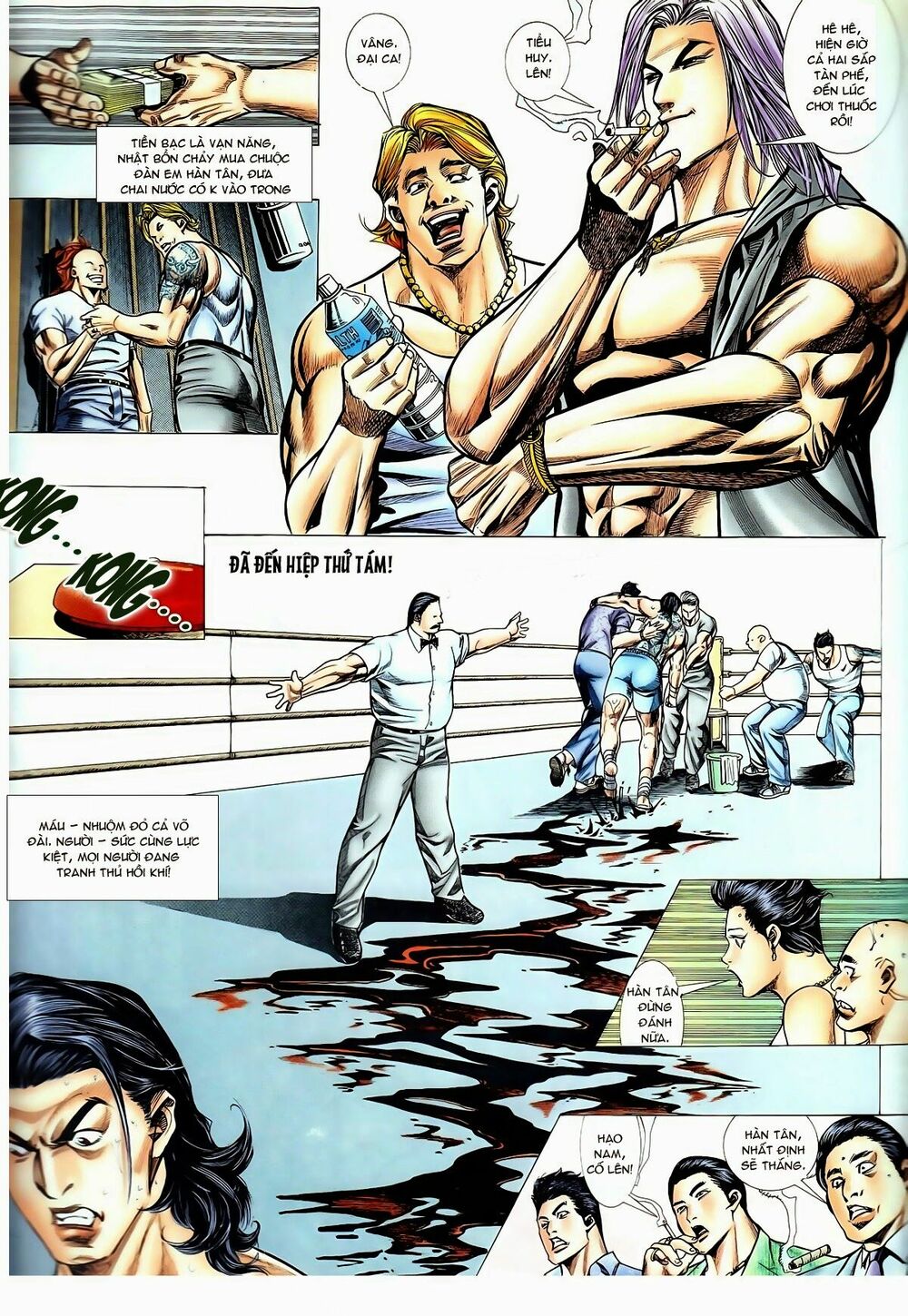 Thiếu niên Trần Hạo Nam: Chapter 66: Võ đài đẫm máu