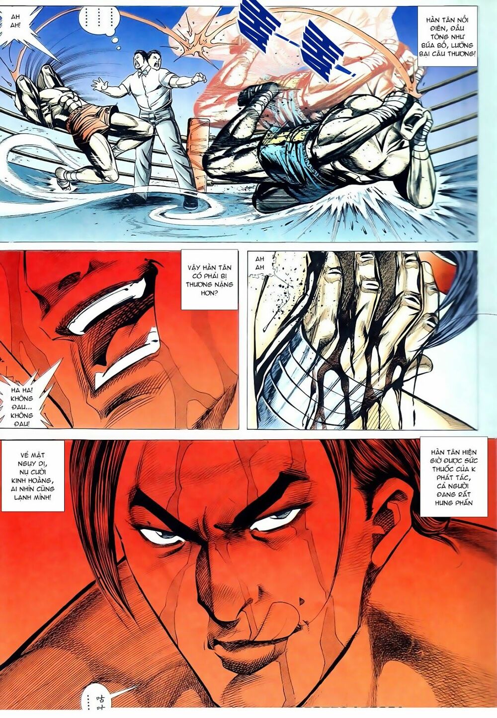 Thiếu niên Trần Hạo Nam: Chapter 66: Võ đài đẫm máu